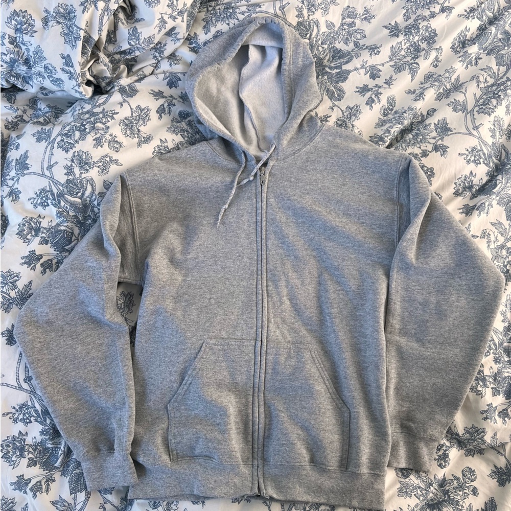 Custom hoodie Gildan full zip size M - Picture 2 of 3